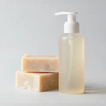 Stacked soap bars