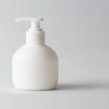 Body lotion pump bottle