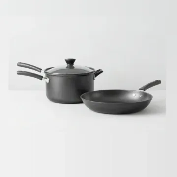 Stainless steel saucepan set