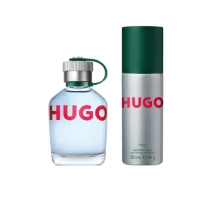 HUGO Man Eau de Toilette & Deodorant Spray Set, 75 ml