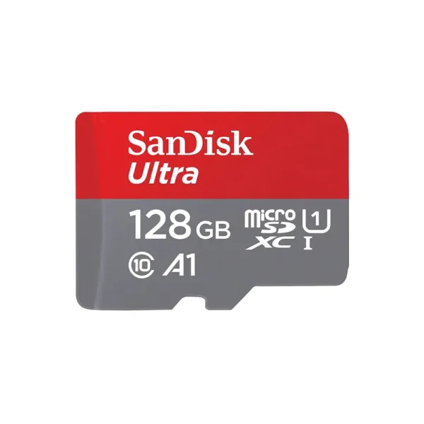 SanDisk Ultra microSD Card 128GB, 120MB/s